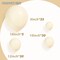 100 Pack 18/12/10/5 Inch Cream White Balloons Different Sizes Matte White Latex Party Balloon for Baby Shower Wedding Happy Birthday Party Decoration